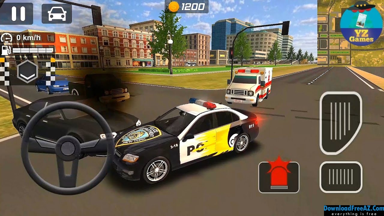 Tải xuống Police Car Chase Cop Simulator + (Mua sắm miễn phí) cho Android