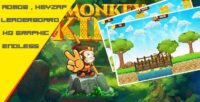 King Monkey v1.0 - Admob + Leaderboard gratis