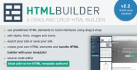 HTML Builder (Front-End-Version) v2.28 CodeCanyon 8432859