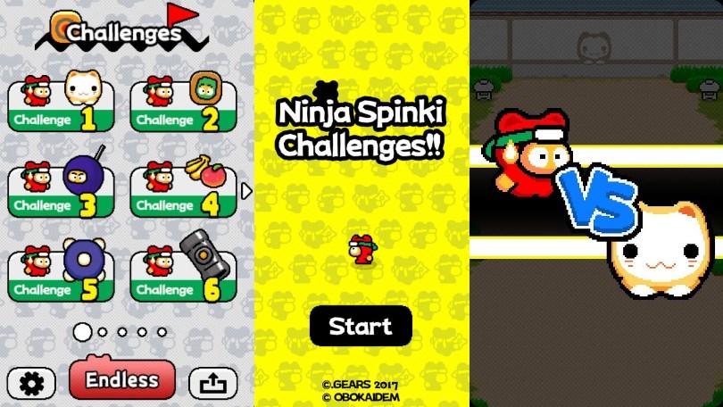 ¡Desafíos de Ninja Spinki! APK V1.1.2 Android Gratis