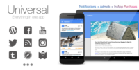 Universal v3.1.0 - Полное многоцелевое приложение для Android CodeCanyon 6512720 Бесплатно