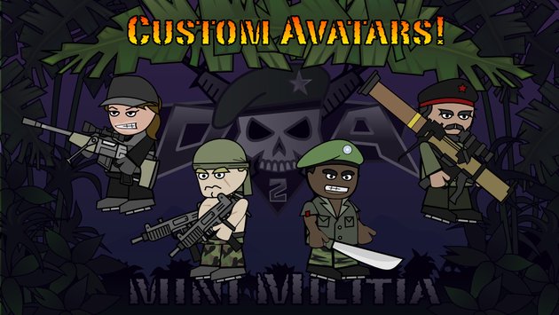 Doodle Army 2: Mini Militia v3.0.86 APK (MOD, Pro Pack) Android Grátis