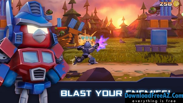 Angry Birds and Transformers v1.26.6 APK + MOD + Crystal/Unlocked Android