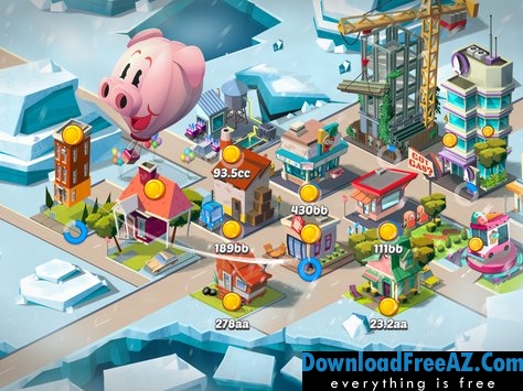 Build Away! - Idle City Game v2.1.4 APK + MOD Modificado gemas ilimitadas