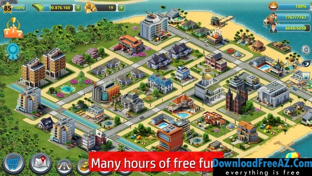 City Island 3 - Building Sim v1.8.7 APK MOD Hacked unlimited money Android