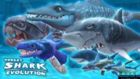 饥饿的鲨鱼进化v4.8.0 APK（MOD，硬币/宝石）安卓免费