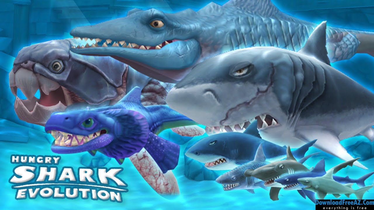 Голодная акула эволюция v4.8.0 APK (MOD, монеты / драгоценные камни) для Android бесплатно