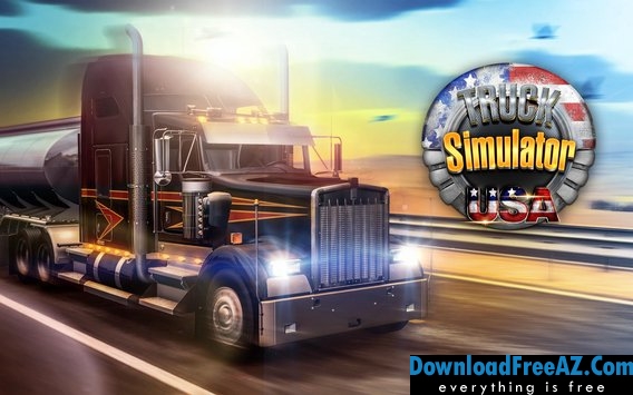Truck Simulator USA v1.8.0 APK (وزارة الدفاع ، المال / الذهب) Android Free