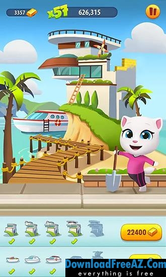 Talking Tom Gold Run v1.7.4.850 APK (MOD, unlimited money) Android Free