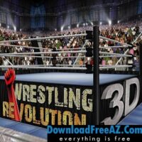 Wrestling Revolution 3D v1.610 APK + MOD (Tidak terkunci) Android Gratis