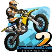 Verrückte Fähigkeiten Motocross 2 v2.6.1 APK MOD (Unlocked Bike) Android Free
