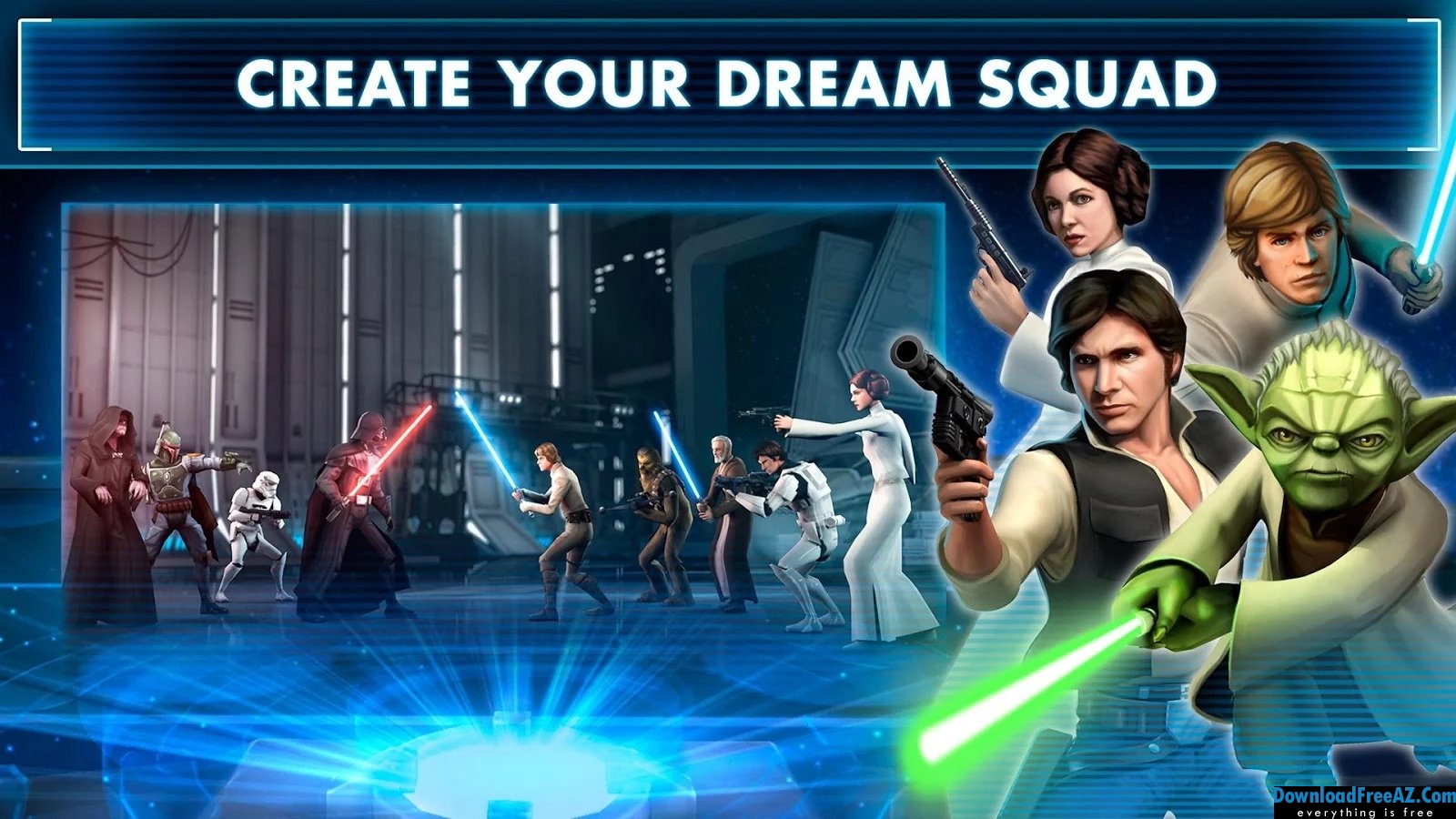 Star Wars: Galaxy of Heroes v0.9.242934 APK MOD (High Damage) Android Free