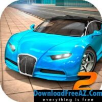 Extreme Car Driving Simulator 2 APK v1.0.3 MOD (Uang Tidak Terbatas) Android Gratis