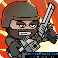 Скачать бесплатно Doodle Army 2: Mini Militia v4.2.7 APK + MOD (Pro Pack) для Android