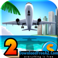 Laden Sie kostenlos City Island: Flughafen 2 + (viel Geld) für Android herunter