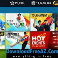 Download gratis World Cricket Championship 2 APK v2.8.3.1 + Mod (geld) + DATA voor Android