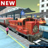 Download de gratis Real Indian Train Sim 2018 + (gratis levels / trein) voor Android