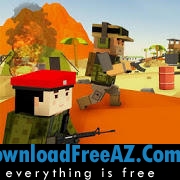 Download Blocky Army Base Modern War Strike + (Mod Money) for Android