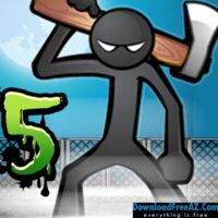 Скачать Anger of Stick 5 Zombie + (неограниченные деньги) для Android