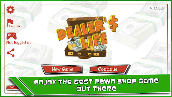 Dealer's Life Pawn Shop Tycoon + (Infinite Cash Max Skill) for Android