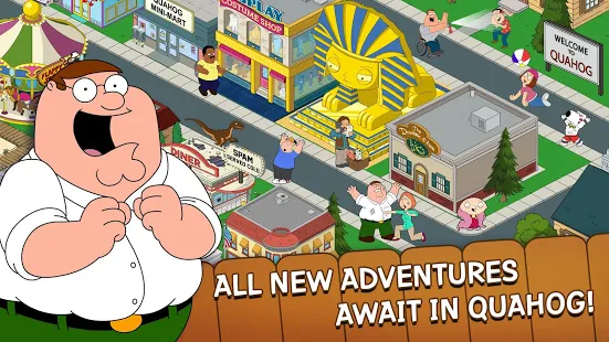 Family Guy In Search of Everyone + (free shopping) for Android