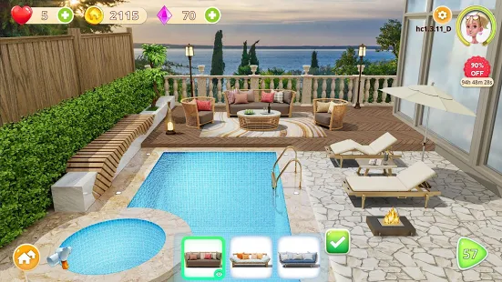 Trò chơi thiết kế nhà Homecraft + (Mod Money) cho Android