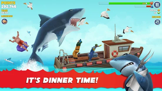 Hungry Shark Evolution + (Infinite Coins Massive Attack & More) for Android