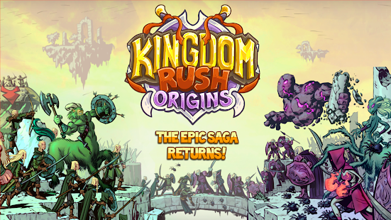 Kingdom Rush Origins + (Mod Gems Heroes Unlocked) voor Android