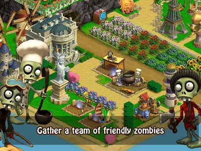 Zombie Farm + (Mod Money) для Android