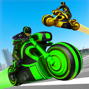Light Bike Stunt Racing Game [v4] Mod (Unlimited gold coins) Apk for Android