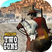 Western Two Guns Sandboxed Style 2018 [v1.01] (Mod Money) Apk voor Android