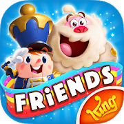 Candy Crush Friends Saga [v1.11.6] Mod (onbeperkte levens / Plus 100-bewegingen) Apk voor Android