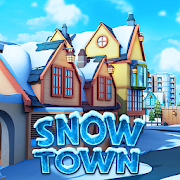 Снежный городок Ледяная деревня Мир Зимнего города [v1.0.9] (Mod Money) APK для Android