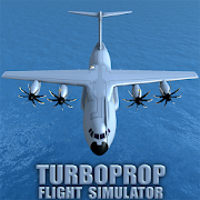 Turboprop Flight Simulator 3D [v1.21] وزارة الدفاع (الكثير من المال) APK لالروبوت
