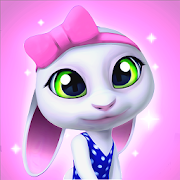 Cute curam pet infantem ludum Bunny Bu [v1.8] Mod (gemmis / denarios) APK ad Android