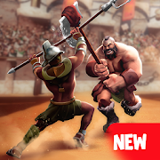 Gladiator Heroes Clash Fight epische clangevechten [v3.2.7] Mod (Click Speed ​​X2 / Anti Ban) Apk + OBB-gegevens voor Android