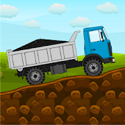 Simulatore di camion fuoristrada Mini Trucker 2D [v1.2.3] Mod (denaro illimitato) Apk per Android