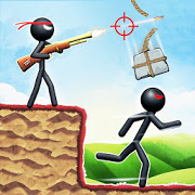 Stickman Reborn Free Puzzle Shooting Games 2020 [v1.13] Mod (Unlimited Coin / Gems) Apk pour Android