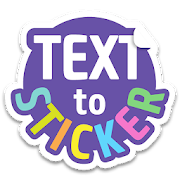 Texticker ، إنشاء ملصقات النص - WAStickerApps [v2.0.3]