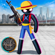 Stickman Rope Hero - Pirate Fight [v1.0] APK Mod para Android