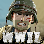 第二次世界大戦のポリゴン：WW2シューティングゲーム[v1.90] Android用APK Mod