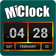 MiClock - القطعة على مدار الساعة فليب [v2.0.76]