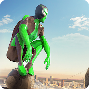 Rope Frog Ninja Hero - Strange Gangster Vegas [v1.1.7] APK Mod voor Android