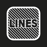 iOS Lines White –アイコンパック[v1.4] Android用APKMod