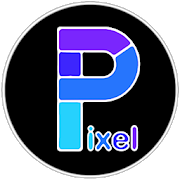 Pixel Fluo - Icon Pack [v3.6] APK Mod لأجهزة الأندرويد