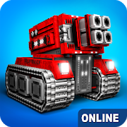 Blocky Cars - Panzerkriege, Online-Spiele [v7.5.0] APK Mod für Android