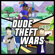 Dude Theft Wars : 오픈 월드 샌드 박스 시뮬레이터 베타 [v0.87a] APK Mod for Android