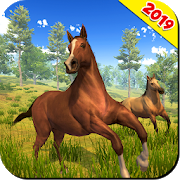 Wild Horse Family Simulator : Horse Games [v1.2] APK Mod for Android