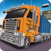 Blocky Truck Driver: Urban Transport [v1.9]
