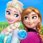Disney Frozen Free Fall - Speel Frozen Puzzle Games [v9.4.1] APK Mod voor Android